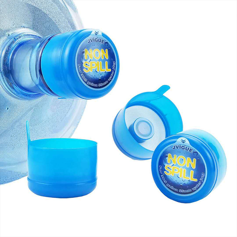 New Plastic Flip Top Silicone Sealed Non-Spill 4 Gallon Water Screw End Bottle Cap